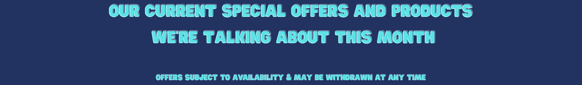 Special offers banner